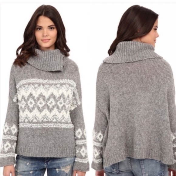Free People Ragnar Fair Isle Sweater - Picture 1 of 7